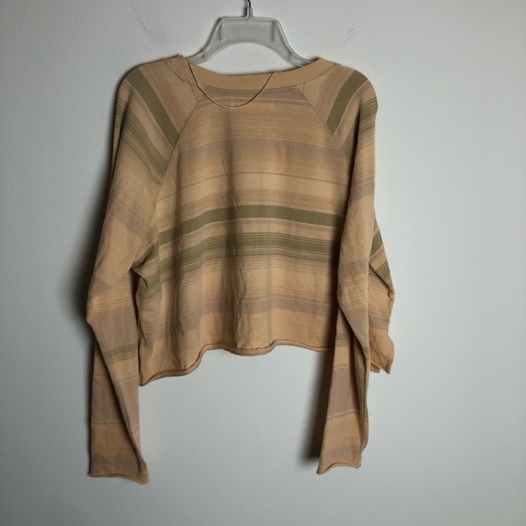 NWT Free People Baja Striped Prosecco Long Sleeve Tee - Picture 10 of 11